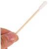 Baluue 100pcs Disposable Cotton Swabs for Care Double Ended Bamboo Sticks with Mushroom and Spiral Tips Safe Cotton Swabs for Hygiene and Ear Cleaning view 4
