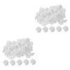 FOMIYES 2pcs Non Medical Makeup Remover Cotton Balls Soft Lint Cotton Balls for Beauty Care Multi-use view 1