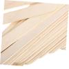 Anneome 100pieces Wooden Eyebrow Wax Sticks for Hair Removal Body Waxing Applicators Women Hair Removal Waxing Products Personal Care Appliances view 2