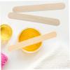 Anneome 100pieces Wooden Eyebrow Wax Sticks for Hair Removal Body Waxing Applicators Women Hair Removal Waxing Products Personal Care Appliances view 4