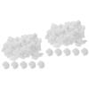 FOMIYES 2pcs Makeup Remover Cotton Balls Face Cleaning Lint Cotton Pads Facial Pads Absorbent Mini for Manicure view 1