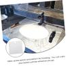 BCOATH 20pcs Beard Catcher Sheets for Sink Disposable Bath Tub Hair Catcher Beard Trimming Supplies view 4