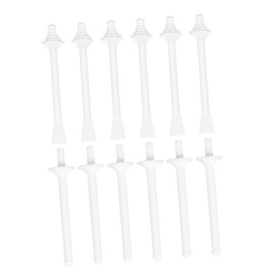 NOLITOY 30pcs Disposable Nose Wax Applicators Hair Removal Sticks for Nostrils Smooth Wax Sticks for Nose Hair Application No Peculiar Smell for Beach and Party Use