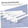 NOLITOY 30pcs Disposable Nose Wax Applicators Hair Removal Sticks for Nostrils Smooth Wax Sticks for Nose Hair Application No Peculiar Smell for Beach and Party Use view 4