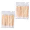 Baluue 1000pcs Disposable Makeup Cotton Swabs Multi-purpose Eyelash Cleaning Sticks Pointed Cotton Swabs for Tattooing Makeup Removal and Daily Use for Salons and Home view 1