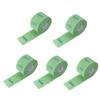 BIUDECO 5 Rolls Green Neck Strips for Hair Cutting Hair Covering Barber Neck Strip Papers Salon Supplies view 1
