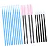 FRCOLOR 1set Eyebrow Eyelash Cleaning Tools Disposable Eyelash and Eyebrow Cleaning Kit Sticks Nylon Spiral Brushes Large Cotton Swabs Random for Home view 1