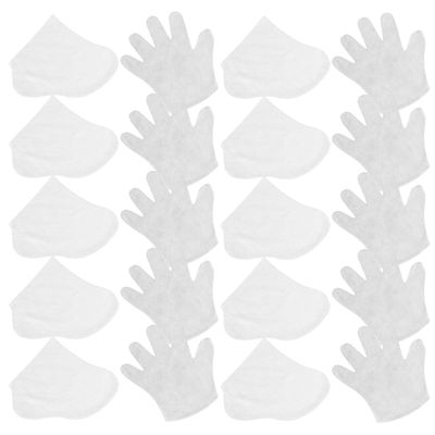 FOMIYES Professional Paraffin Wax Bath Liners for Hands and Feet Disposable Gloves and Socks for Salon and Spa Use