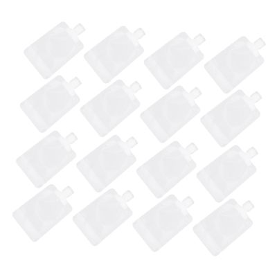 NOLITOY 20pcs Disposable Empty Squeeze Pouches for Lotion Shampoo and Conditioners Travel-friendly Leak-resistant Design for Convenient Packing of Toiletries
