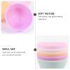 Baluue 5pcs Silicone Face Mask Mixing Bowls Soft Diy Cosmetic Tools for Facial Masks Products Easy to Clean Flexible Design for Use view 2