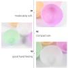 Baluue 5pcs Silicone Face Mask Mixing Bowls Soft Diy Cosmetic Tools for Facial Masks Products Easy to Clean Flexible Design for Use view 4