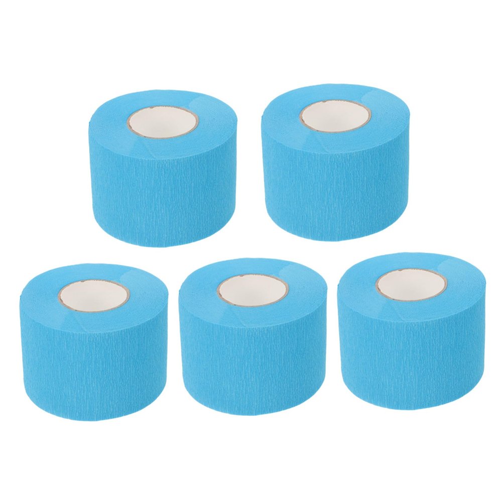 FRCOLOR 5rolls Hairdressing Barber Neck Strip Disposable Paper Wrapping for Styling