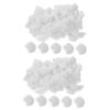 Baluue 2pcs Cosmetic Cotton for Makeup Cleaning Soft Absorbent Pack Multi-Function Degreasing Cotton for Skincare and Nail Art view 1