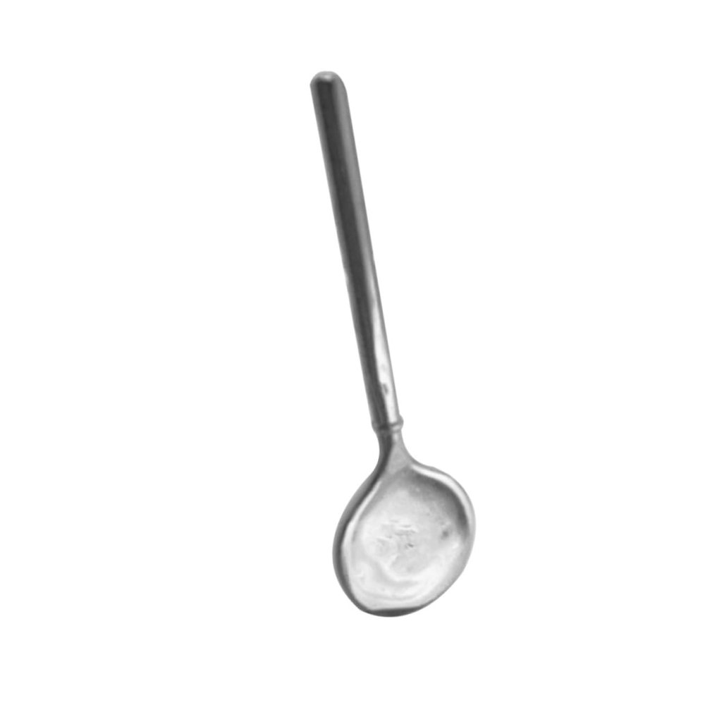 FOMIYES Skin Care Spoon Zinc Alloy Facial Mask Applicator Durable Beauty Scoop for Creams and Eye Creams Easy Grip Makeup Tool for Skincare Routine Long