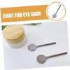 FOMIYES Skin Care Spoon Zinc Alloy Facial Mask Applicator Durable Beauty Scoop for Creams and Eye Creams Easy Grip Makeup Tool for Skincare Routine Long view 3