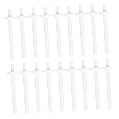 Baluue 60pcs Disposable Plastic Nose Hair Wax Sticks Nasal Hair Removal Applicators for Safe and Smooth Nostrils Cleaning User-friendly Waxing Tool