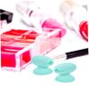 VINTORKY 12pcs Silicone Applicator Lip Brush Cover Travel Lip Brush Lost Cap for Makeup view 3