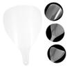 BIUDECO Plastic Hairspray Face Mask Shield for Haircuts and Hairdressing Protective Cover for Barbershops Full Face Protection against Hair Products Reusable and Design view 4
