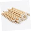 FRCOLOR 50pcs Wooden Handle Lip Brushes Disposable Lipstick Applicators for Precise Makeup Application Eco-friendly Design for Daily and Professional Use view 4