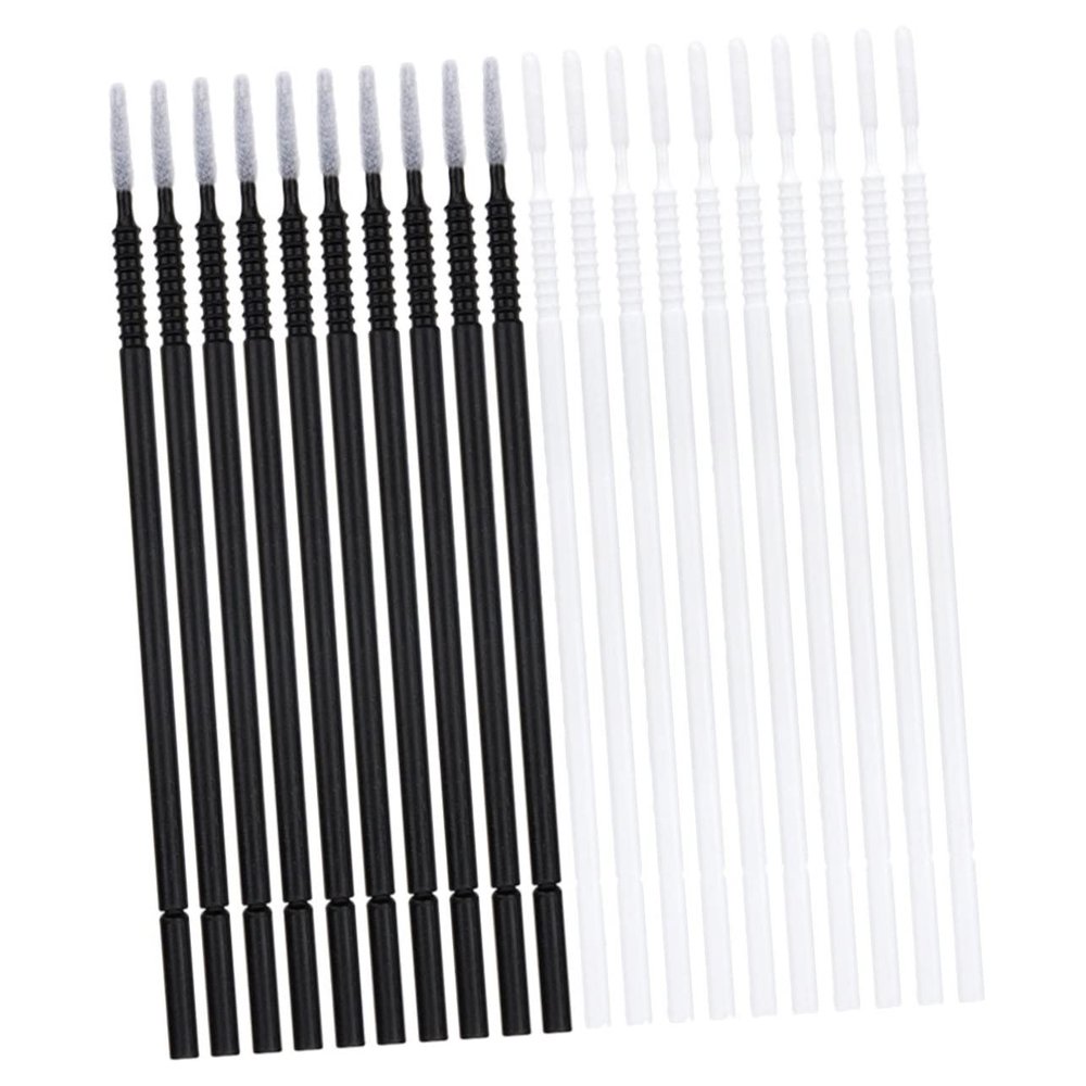 FRCOLOR 400pcs Eyelash Cleaning Swabs Simple Eyelash and Eyebrow Brush for Makeup Application and Removal for Lash Extensions and Daily Use