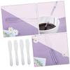 Baluue 4pcs Plastic Facial Mask Mixing Spatula Set Diy Mask Tool Safe Reusable Mask view 4