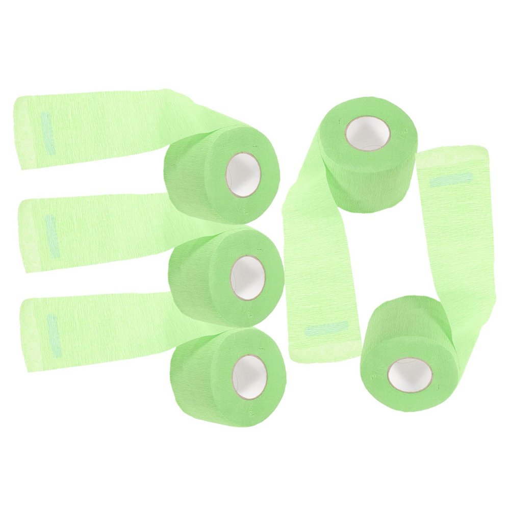 VINTORKY Haircut Neck Band 5 Rolls Disposable Neck Strips Barber Neck Tape for Salon Home Use Soft Gentle on Sk