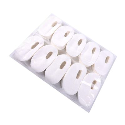 Baluue 1000pcs Eye Mask Cotton Eye Care Paper for Spa Facial Treatments Home Use Moisture Absorbing Soft Texture for Women Beauty Routine