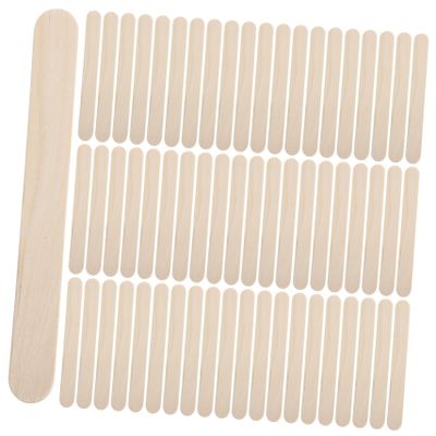 Baluue Wooden Hair Removal Waxing Rods Smooth Applicators for Body Hairs Safe for Skin