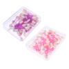 Gogogmee 100pcs Double-ended Eyeshadow Sponge Applicators Eye Makeup Brushes for Daily Use Handle Skin-friendly Design view 1