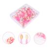 Gogogmee 100pcs Double-ended Eyeshadow Sponge Applicators Eye Makeup Brushes for Daily Use Handle Skin-friendly Design view 2