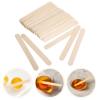 FOMIYES Wooden Sticks for Hair Removal Applicators for Body and Eyebrow Care Smooth Skin Hair Removal Spatulas Sticks Per Box Personal Care Tools view 4