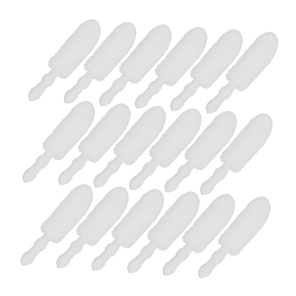 Didiseaon 500pcs Professional Makeup Brush Heads Lip Brush Replacement Heads for Women