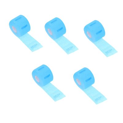 FOMIYES One-Off Neck Strip for Hair Cutting Barber Neck Tapes Disposable Neck Paper Blue Easy to Use Protective Comfortable