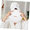 FOMIYES 2pcs Facial Hot Compress Towel Mask Face Towel Mask Steam for Skin Care Soft view 2