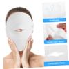FOMIYES 2pcs Facial Hot Compress Towel Mask Face Towel Mask Steam for Skin Care Soft view 3