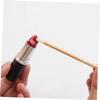 OHPHCALL 50pcs Lipstick Applicators Wooden Lip Brush for Smooth Lip Makeup Mascara Applicator for Beauty view 4