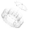 360 Degree Rotating Makeup Rotating Makeup Organizer, Cosmetic Display Cases Organizer, Innovative Design for Easy Viewing, Multi Purpose Organizer Fits for Brushes view 3