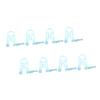 FRCOLOR 8pcs Disposable Piercing Devices Convenient and Portable Ear Piercing Tools Safe for Easy Use Manual Ear Piercer for Home view 1
