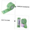 FOMIYES 5rolls Disposable Barber Neck Covering Strips of Haircutting Paper for Salon Use Protective Neck Band for Hair Dyeing and Styling Green view 4