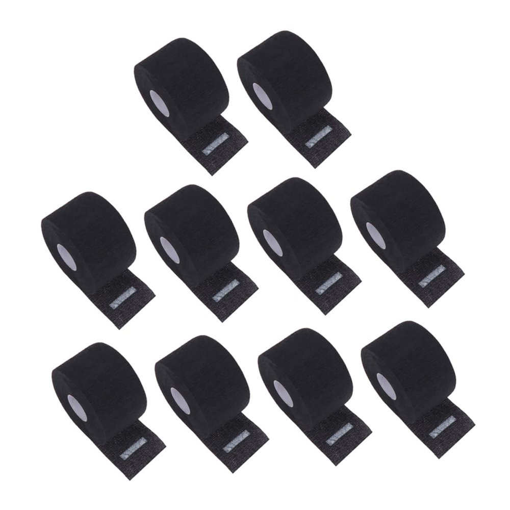 Gogogmee 10pcs Professional Stretchy Neck Paper Barber Neck Strips Hairdressing Paper for Barber