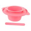 FOMIYES 1set Mask Making Bowl - Nonstick Wax Melting Pot with Stirring Stick for Face Masks Hairdressing Oils and More Design view 1