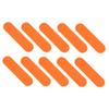 BIUDECO 100pcs Disposable Wooden Manicure Pedicure Files Double-Sided Nail Buffer Block for Nail Art Essential Files Tool for Natural Artificial view 1