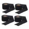 FOMIYES 4rolls Disposable Barber Neck Strips Stretchy Black Neck Protection Paper for Hair Cutting Salon Accessories Lightweight Easy to Use for Stylists and Home Users view 1