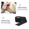 FOMIYES 4rolls Disposable Barber Neck Strips Stretchy Black Neck Protection Paper for Hair Cutting Salon Accessories Lightweight Easy to Use for Stylists and Home Users view 4