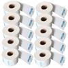 NOLITOY 10rolls Professional Neck Paper Strips for Barbers Disposable Stretchy Neck Protectors Essential for Hair Cutting Dyeing and Perming Safe and Convenient Salon Supplies view 1