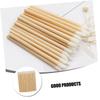 FOMIYES 100pcs Lip Brush Applicators Disposable Lipstick Makeup Brush for Gloss Portable Lipstick Applicator view 3