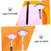 Baluue 2pcs Facial Mask Brushes Soft Bristle Applicators for Gel Masks Skin Treatments Easy to Hold and Apply Black White Colors view 2