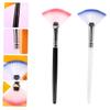 Baluue 2pcs Facial Mask Brushes Soft Bristle Applicators for Gel Masks Skin Treatments Easy to Hold and Apply Black White Colors view 3
