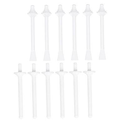 FRCOLOR 30pcs Facial Hair Remover for Women Waxing Applicators Hair Removal Sticks Nostril Nasal Cleaning Eyebrow