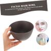 FOMIYES 1set Silicone Wax Melting Bowl Heat-resistant Mixing Bowl for Face Masks Waxing Design Stirring Stick for Diy Beauty view 3